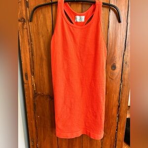 Athleta Orange Tank Top